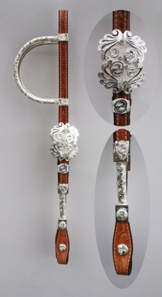 Show-Kopfstück Tube Ear Ice Chrystal Stones