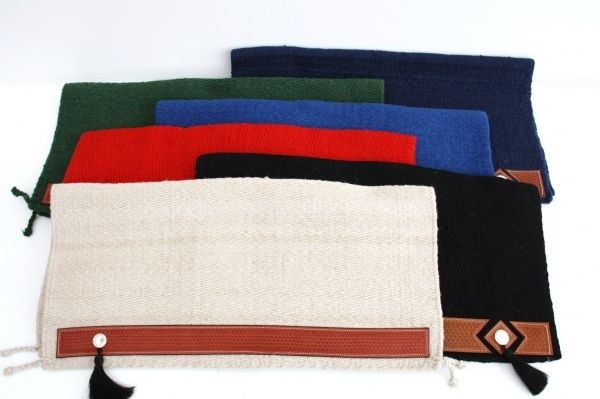 Show-Blanket GRAND mit Lederbesatz und Conchas