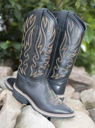 Westernstiefel Montana black