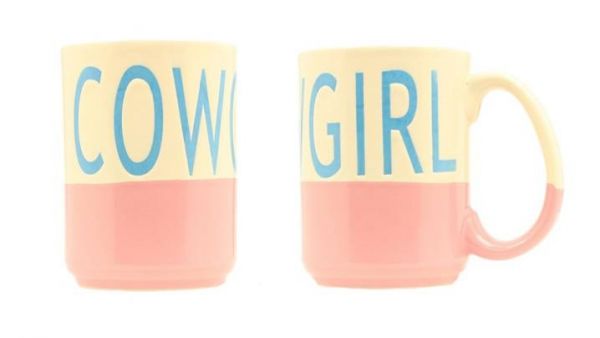 Tasse Keramik Cowgirl Pink