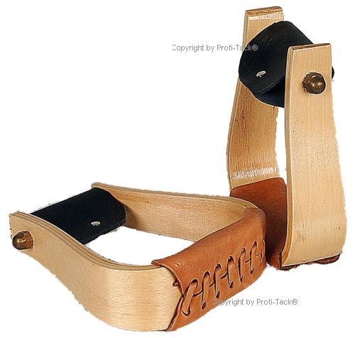 Steigbügel HOLZ Flat-Bottom
