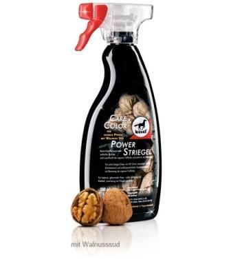 Leovet Power Striegel mit Walnuss dunklere Pferde