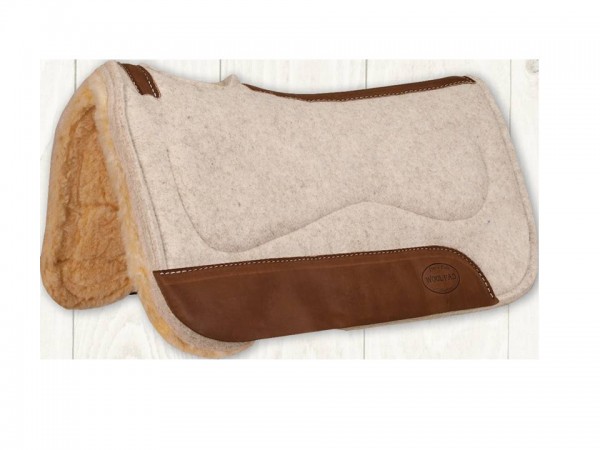 Mustang Poron Contoured Barrel Fleece Pad