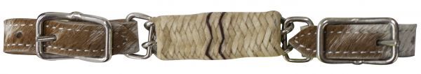 Kinnkette mit Rohhaut