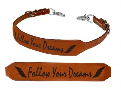 Nackenriemen - wither strap - Follow your dreams