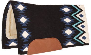 Mustang Aztec Wool Bottom Show Pad Contoured 36´´ x 34´´