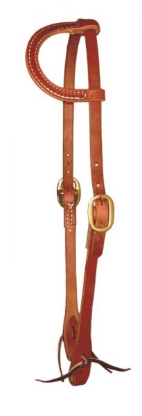 Ultimate Cowboy Gear Einohr Kopfstück Ranchwork Traditional
