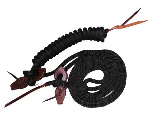 Nylon Mecate mit Slobber Straps braun oder schwarz