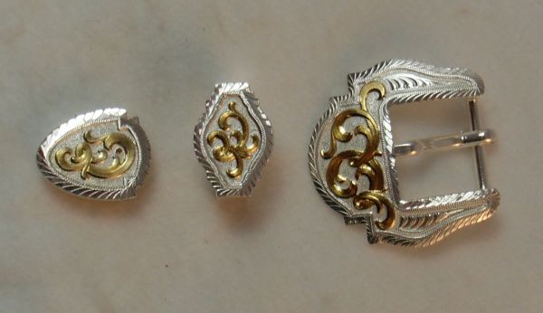 Montana Silversmith Buckle-Set silver/gold