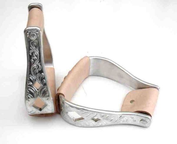 Show Cut Out Diamonds Alu-Steigbügel