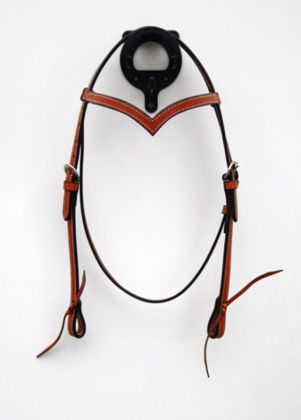 Eco Kopfstück mittelbraun knotted Stirnband
