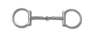 D-Ring-Gebiss: Myler Western Dee Snaffle dünn MB 09 3/8 Stufe 1