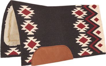 Mustang Aztec Wool Bottom Show Pad Contoured 36´´ x 34´´