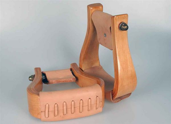 Steigbügel Lamicell Partrade HOLZ Flat-Bottom