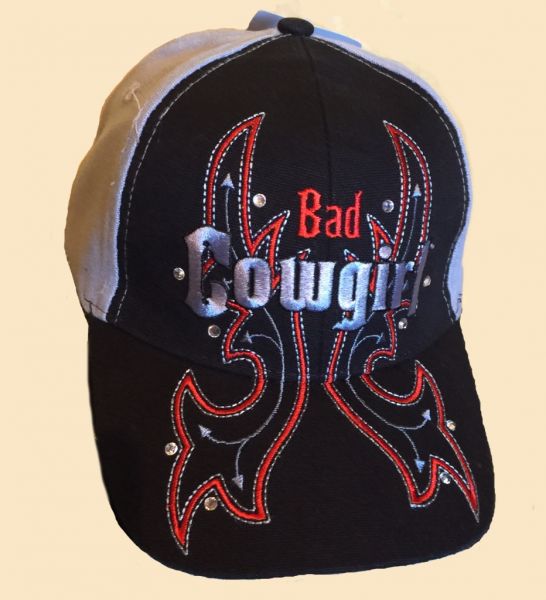 Cap Bad Cowgirl grey