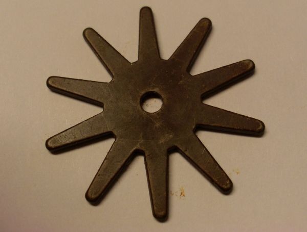 Sporenrädchen 10-fach antique brown medium