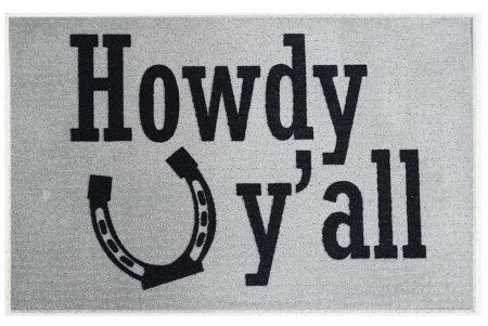 Fußmatte Howdy