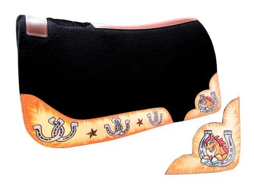 Showman Pony Filzpad Horseshoe