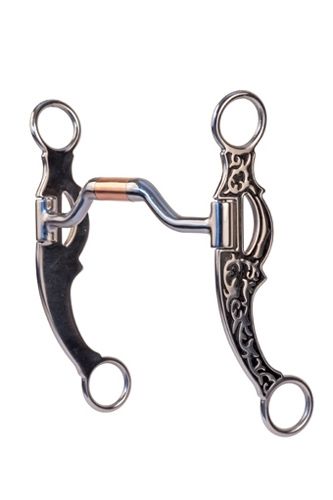 Metalab Black Floral Hinged Port Bit