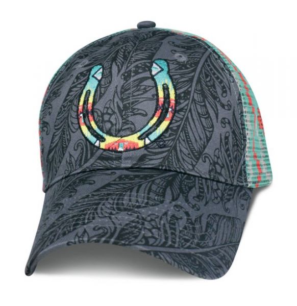 Cowgirl Cap Horseshoe