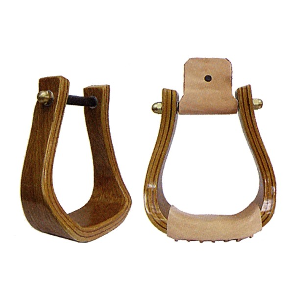 Holz Steigbügel konisch