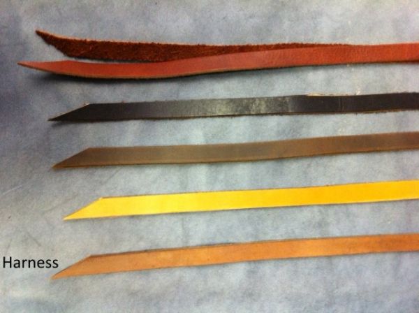 Buckaroo Leather Saddle String Harness