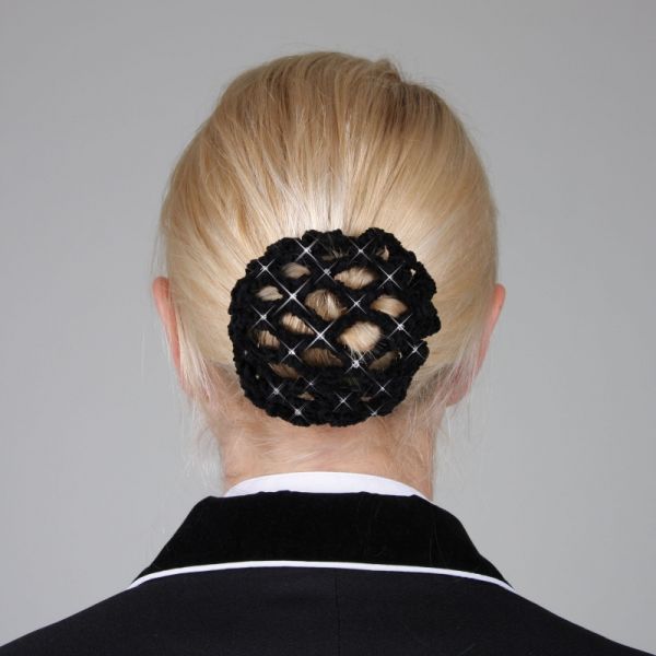 Haarnetz mit Strass-Steinchen