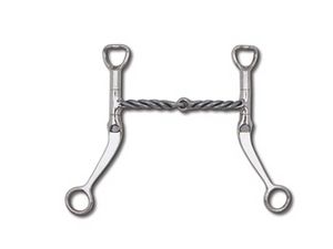 Myler Flat Shank Sweet Iron Twisted Snaffle MB 09T Stufe 1