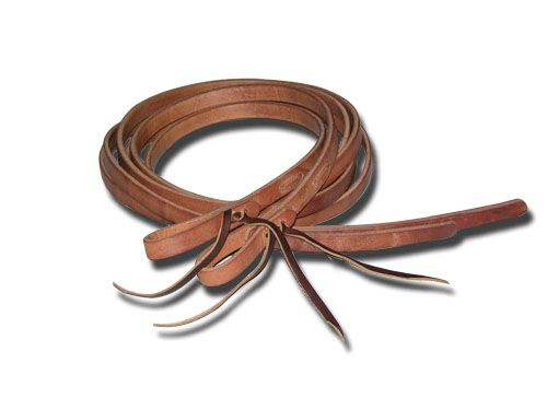 Buckaroo Professional Heavy Leather Split Rein 1/2