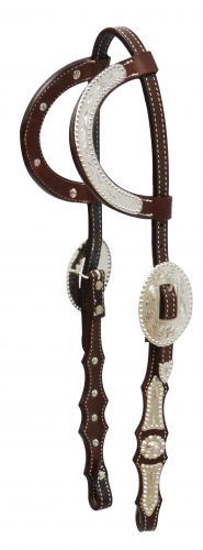 Kopfstück Zweiohr Showman Silver Argentine