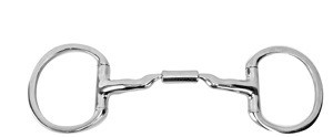Myler Eggbutt Low Port Snaffle MS 04 14mm dickes Mundstück Stufe 2 - 15,2cm