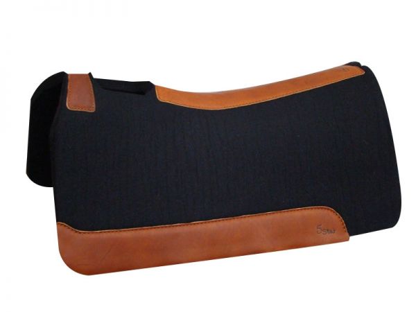 5 Star Equine Pad 1 Inch black