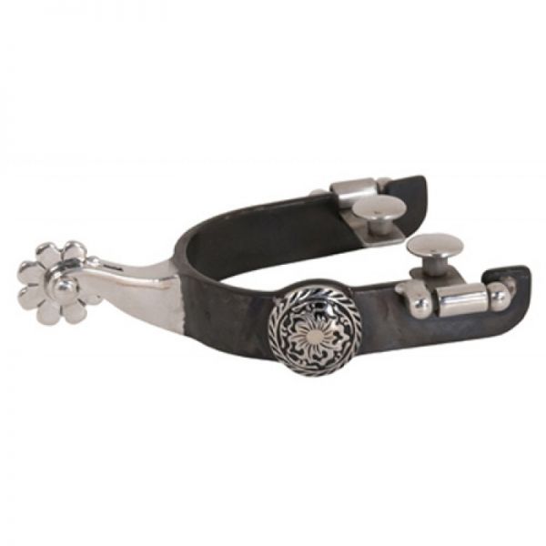 Two Tone Concho Spurs