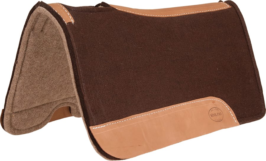 Mustang Pro Ride Felt & Wool Contour Pad