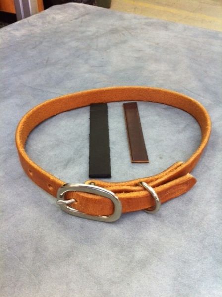 Buckaroo Leather Dog Collar Hundehalsband
