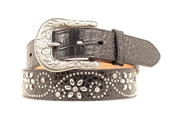 Ariat Gürtel black flower