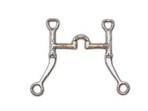 Myler Cyprium Flat Shank Correctional Low Port Bit MB 27LP Stufe 2-3