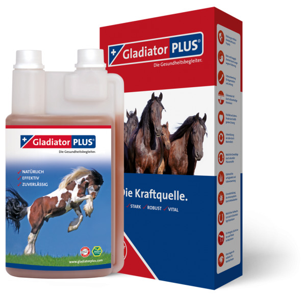 GladiatorPlus Pferd 1 Liter 40-Tage-Kur