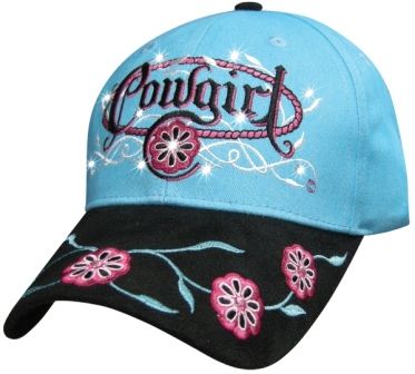 Cap Cowgirl Prairie Rose