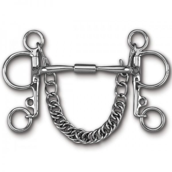 Myler Pelham Bit MS 02 Stufe 1 12,5cm