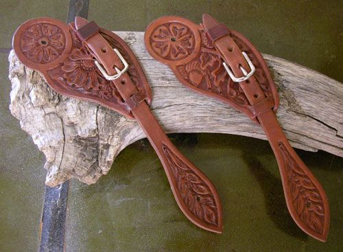 Buckaroo Cowboy Spur Strap Wild Rose