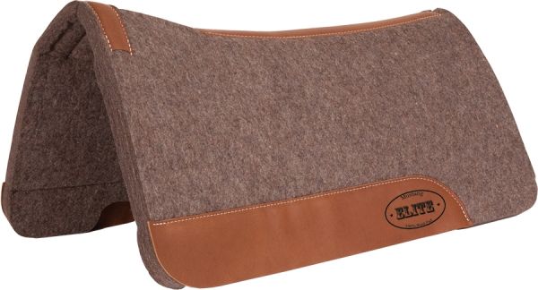 Mustang Elite High Density Wool Contour Pad 1 Inch