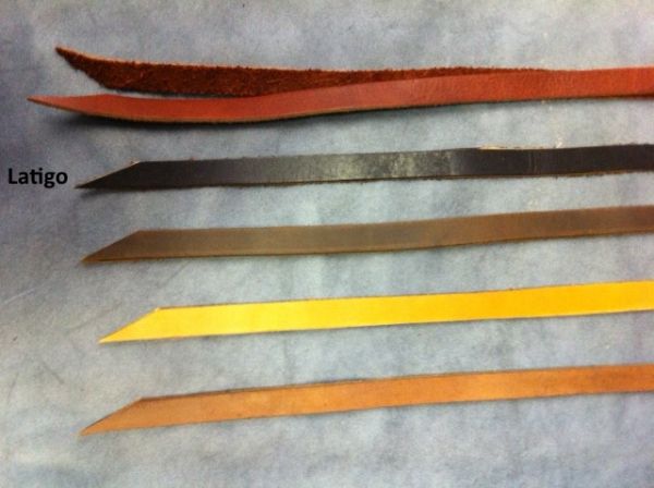 Buckaroo Leather Saddle String Latigo