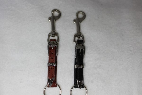 Schlüsselanhänger Buckle blackl oder brown