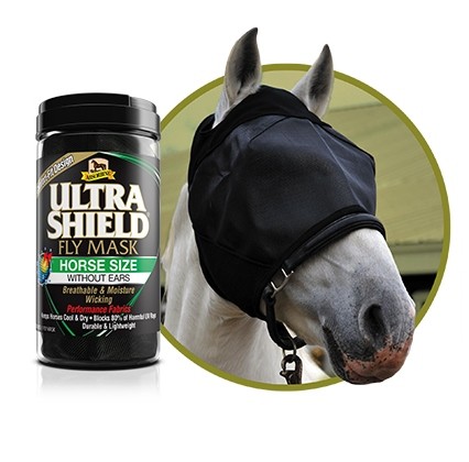 Absorbine Ultra Shield Fliegenmaske ohne Ohren