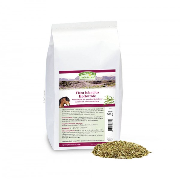 PerNaturam Flora Islandica Hochweide Kräutermischung 1 kg - Stoffwechsel