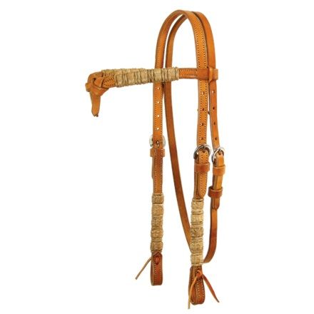 Futurity Knot Headstall with Rawhide Schutz Brothers