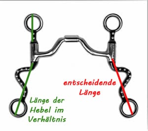 Wirkung der Shanks/Hebel im Bezug zueinander