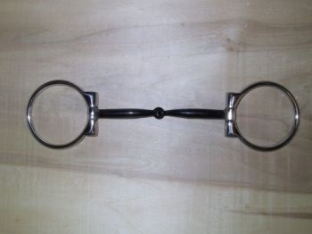 SNAFFLE D-RING ANATOMISCH mit Kupfereinlage