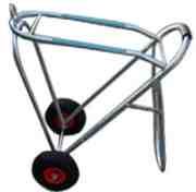 Sattelcaddy Aluminium klappbar - Air wheel